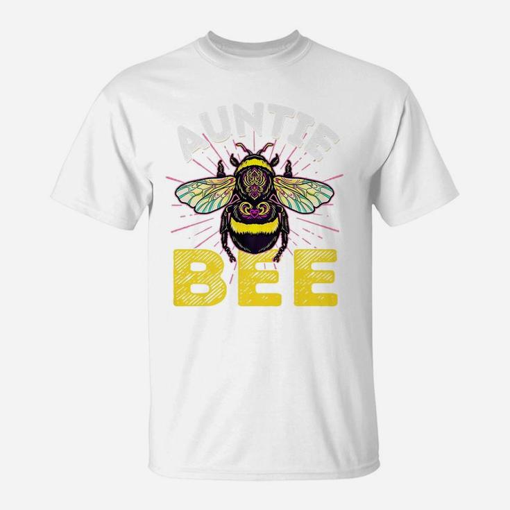 Auntie Bee Family Matching Cute Auntie Of The Bee T-Shirt