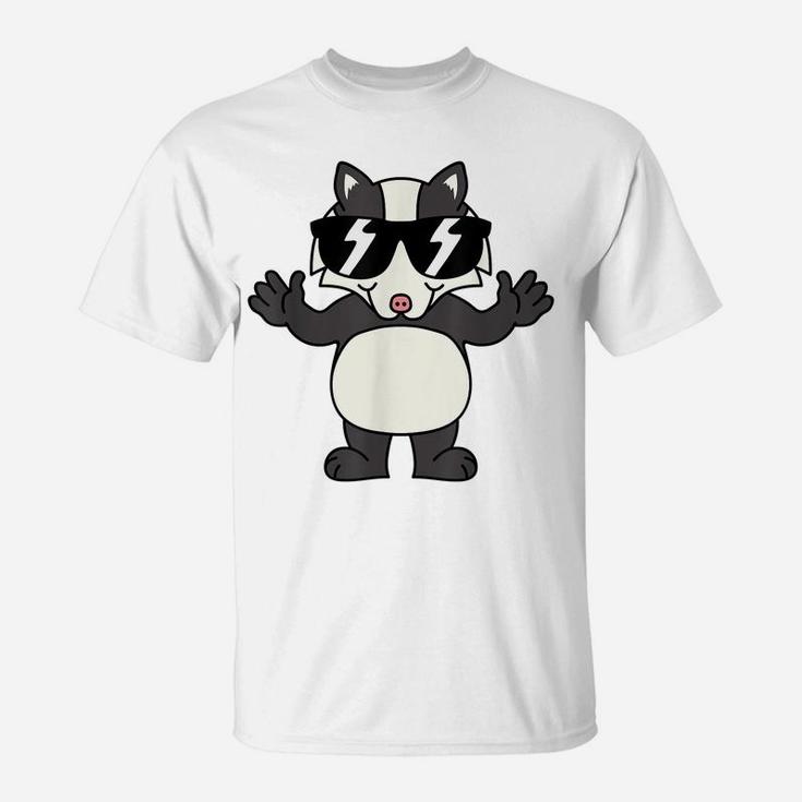 Badger Hat - Badger Kids Funny This Is My Human Costume T-Shirt