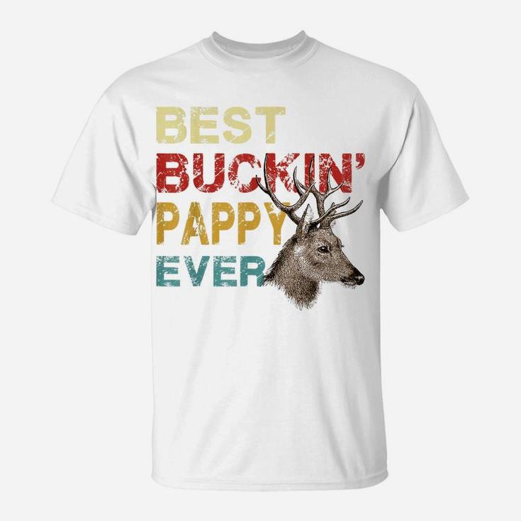 Best Buckin' Pappy Ever Shirt Deer Hunting Bucking Father T-Shirt