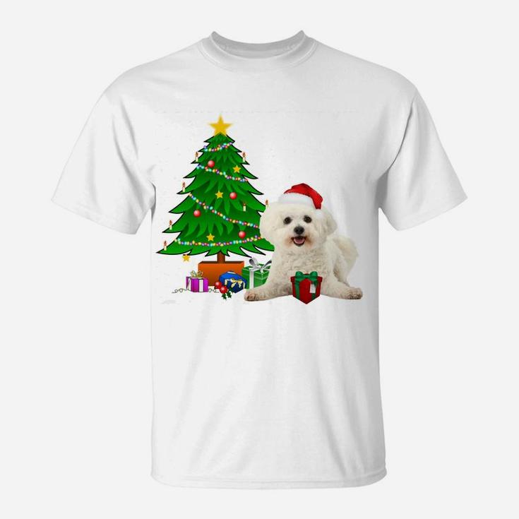 Bichon Frise Dog It's The Most Wonderful Time Of The Year Sweatshirt T-Shirt