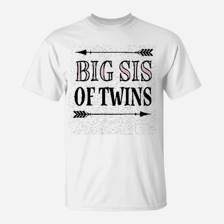 Big Sis Of Twins Sister T-Shirt