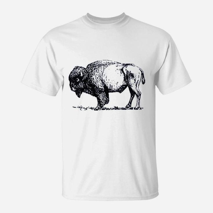 Buffalo Simple Bison T-Shirt