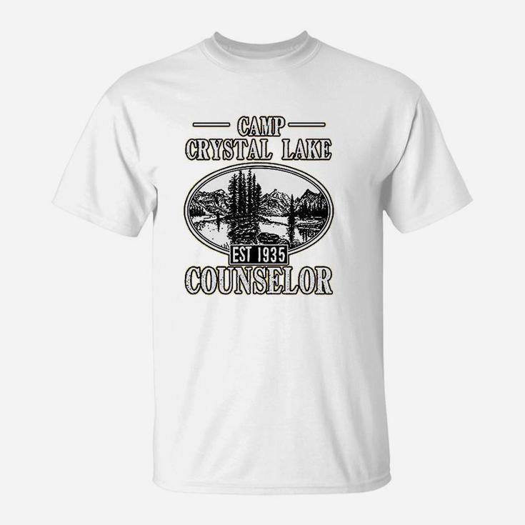 Camp Crystal Lake Counselor 1935 Summer Tv Parody Funny T-Shirt