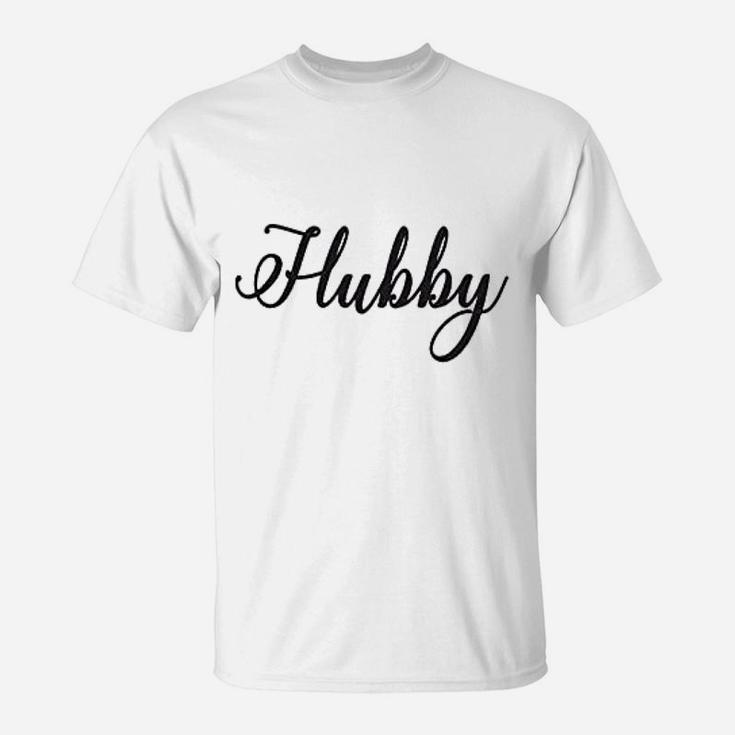 Classy Bride Wifey Hubby Unisex Three Quarter Sleeve Baseball T-Shirt