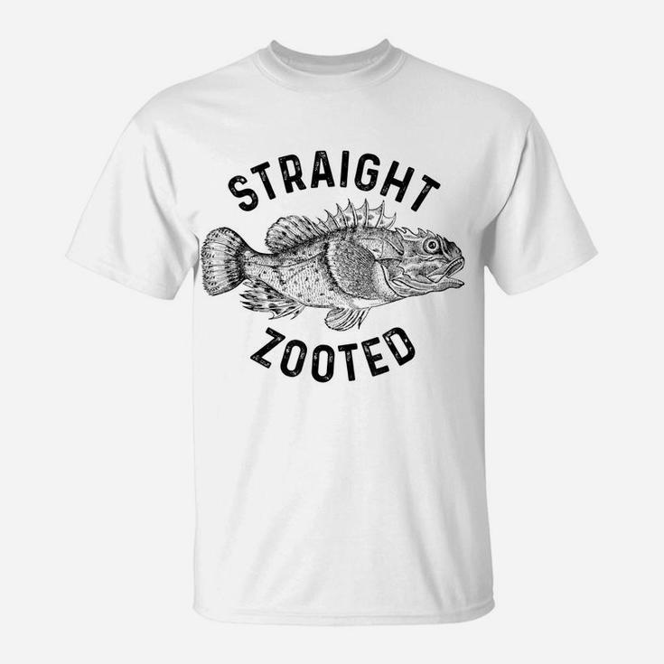 Cute Straight Zooted Funny Fish T-Shirt