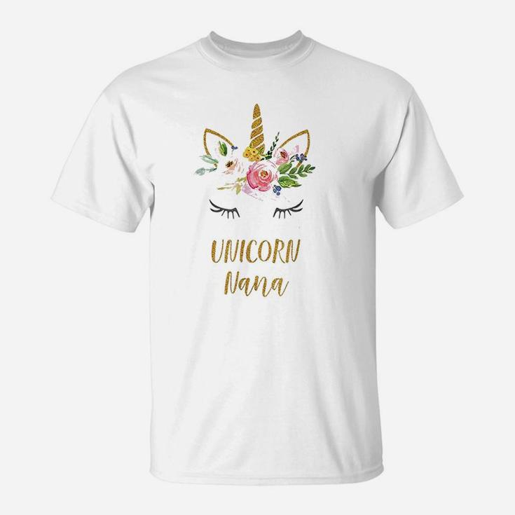 Cute Unicorn Nana T-Shirt
