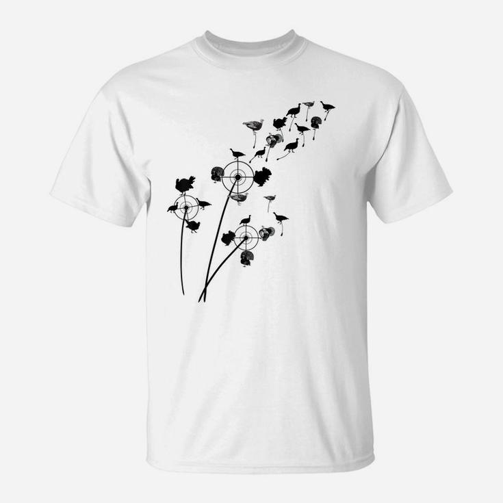 Dandelion Turkey Hunting Flower T-Shirt