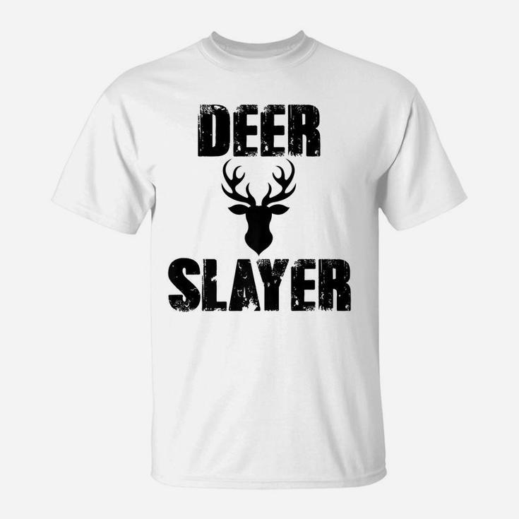 Deer Slayer Hunter Killer Buck Hunting Season T-Shirt
