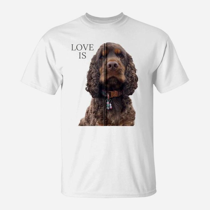English Cocker Spaniel Shirt Dog Mom Dad Love Pet Puppy Tee Zip Hoodie T-Shirt