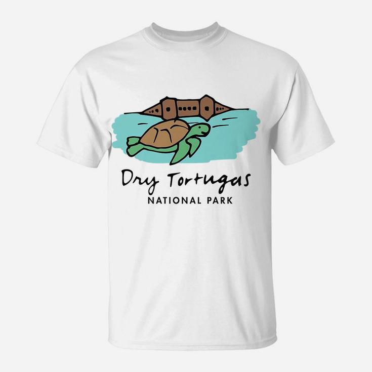 Family Vacation Gift - Retro Dry Tortugas National Park T-Shirt