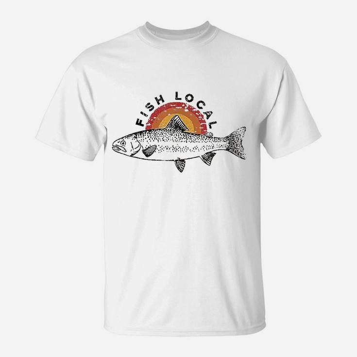 Fish Local Bass Graphic T-Shirt