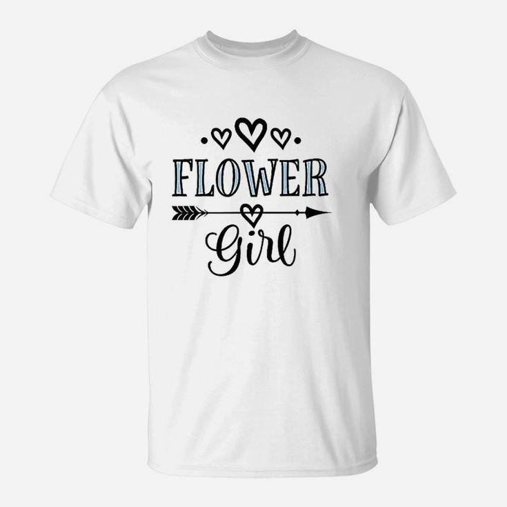 Flower Girl Wedding Bridal Party T-Shirt