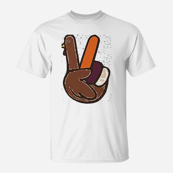 Funny Turkey Peace T-Shirt