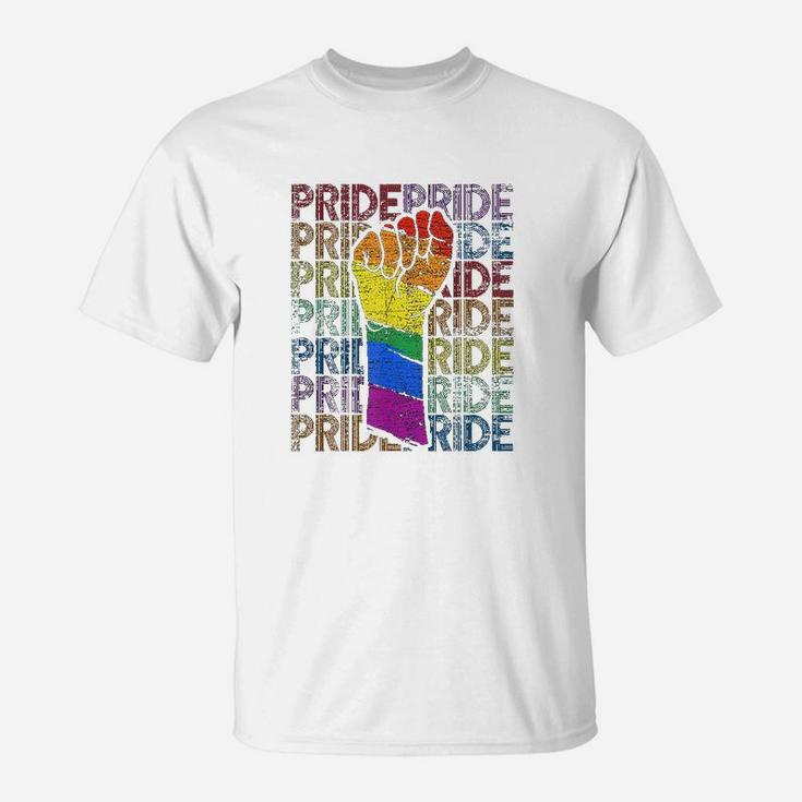 Gay Pride Fist Lgbt T-Shirt
