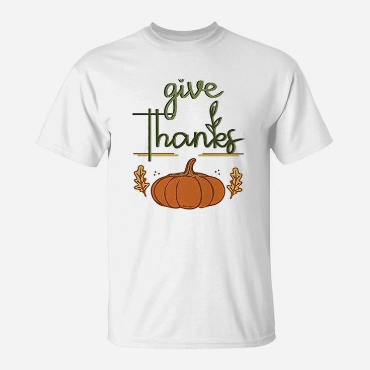 Give Thanks Thanksgiving T-Shirt