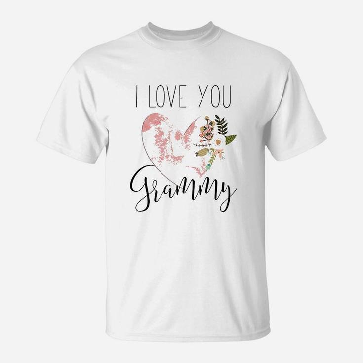 Grammy Mothers Day Grammy Heart T-Shirt
