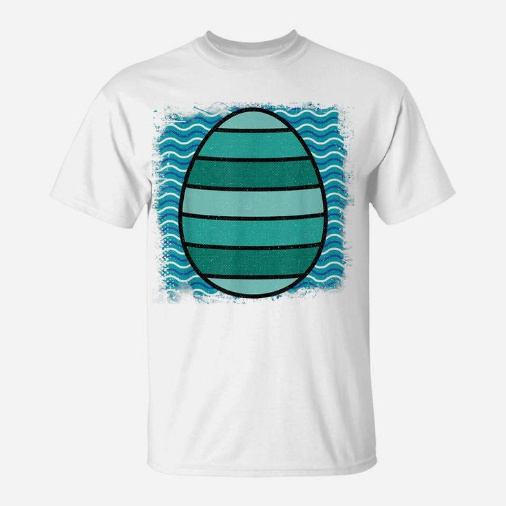 Happy Easter Egg Hunting Cute Retro Art-Work T-Shirt