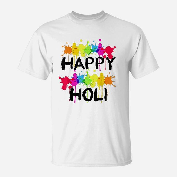 Happy Holi Indian Spring Festival Of Colors T-Shirt
