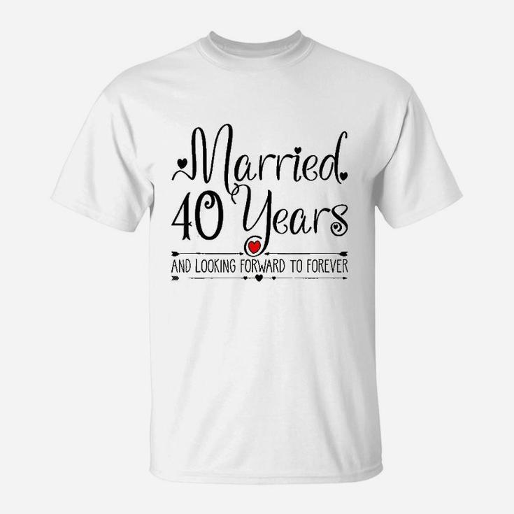 Her Just Married 40 Years Ago T-Shirt