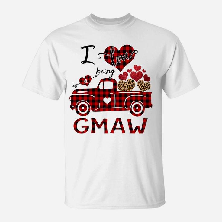 I Love Being A Gmaw Christmas Car - Grandma Gift Sweatshirt T-Shirt