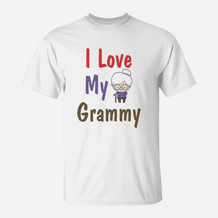I Love My Grammy Grandmother T-Shirt