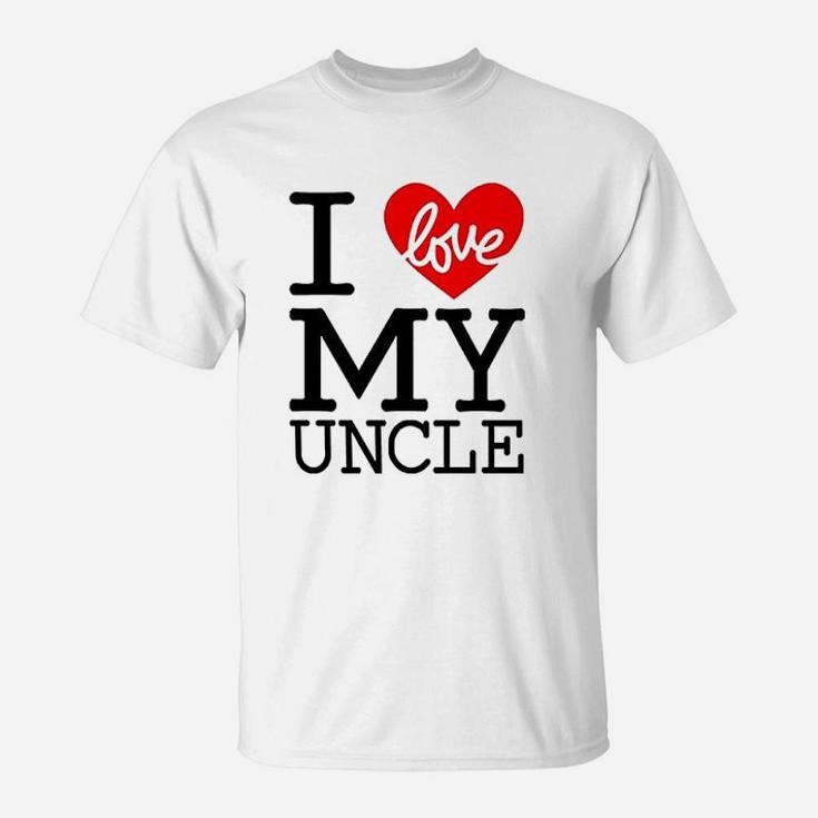 I Love My Uncle T-Shirt