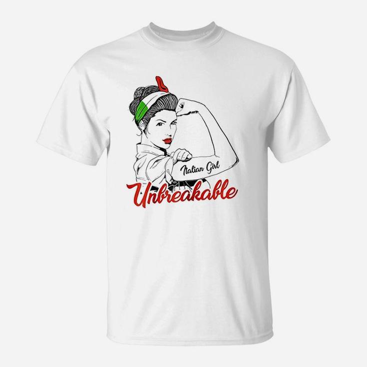 Italy Flag Unbreakable T-Shirt