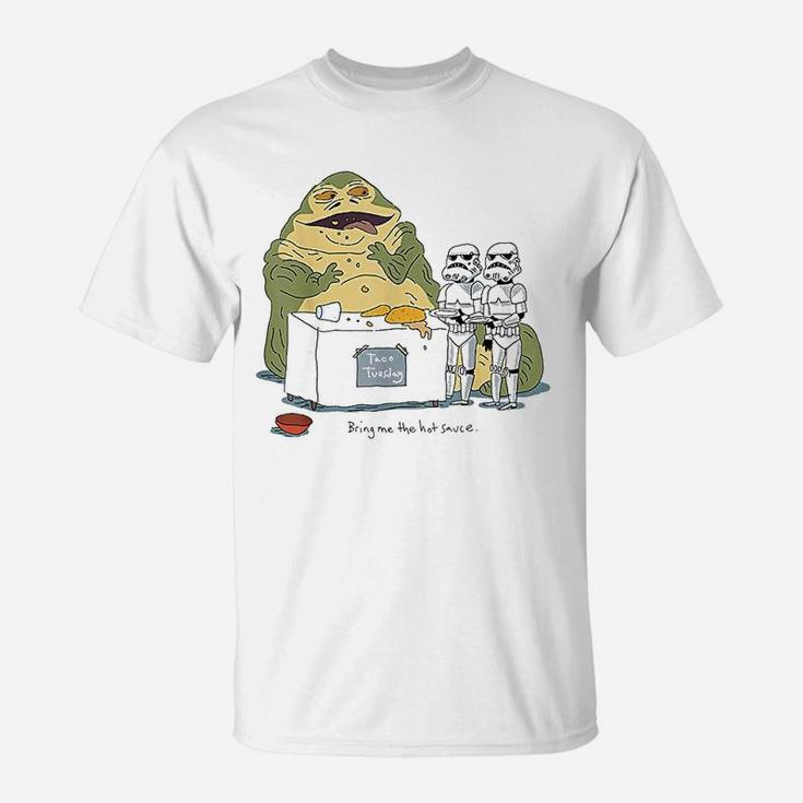 Jabba The Hutt Taco Tuesday Bring Me The Hot Sauce T-Shirt