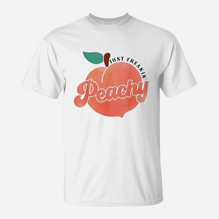 Just Freakin Peach Hippie Summer T-Shirt