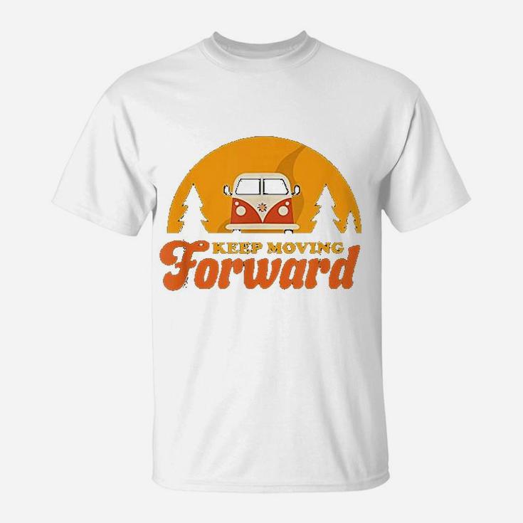 Keep Moving Forward Retro Inspired T-Shirt
