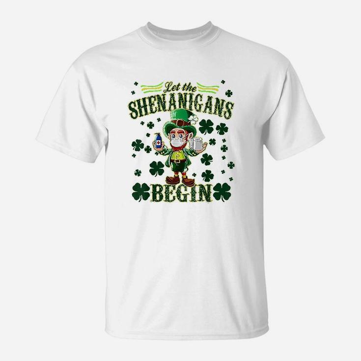 Leprechaun Wearing Green St Patricks Day T-shirt