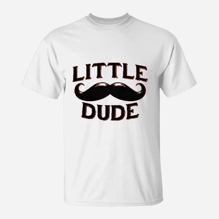 Little Dude Mustache T-Shirt