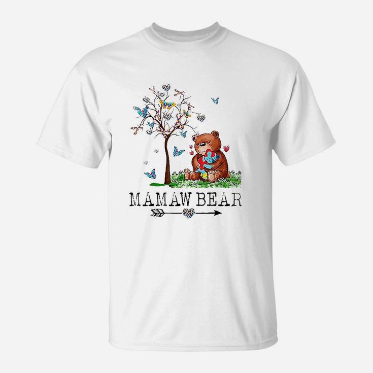 Mamaw Bear Awareness Love Support T-Shirt