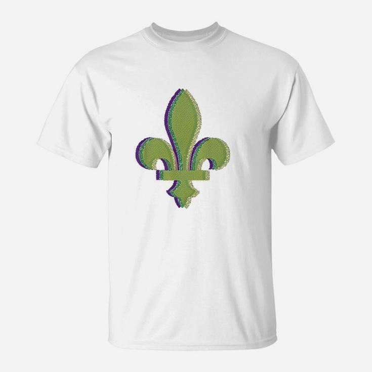 Mardi Gras New Orleans Fleur De Lis New Orleans T-Shirt