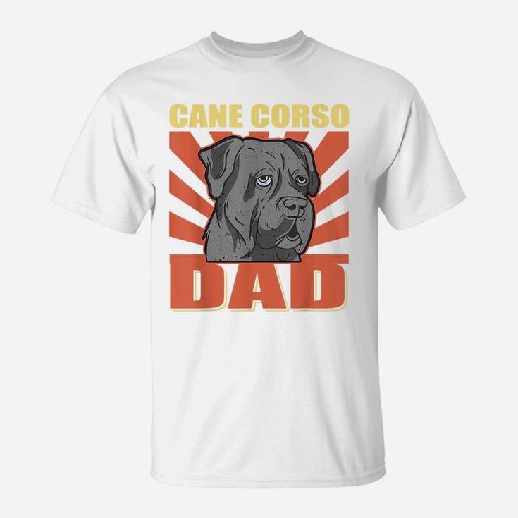 Mens Cane Corso Dad | Dog Owner Cane Corso T-Shirt