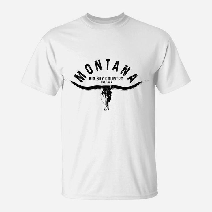 Montana Est 1889 Vintage Gift T-Shirt