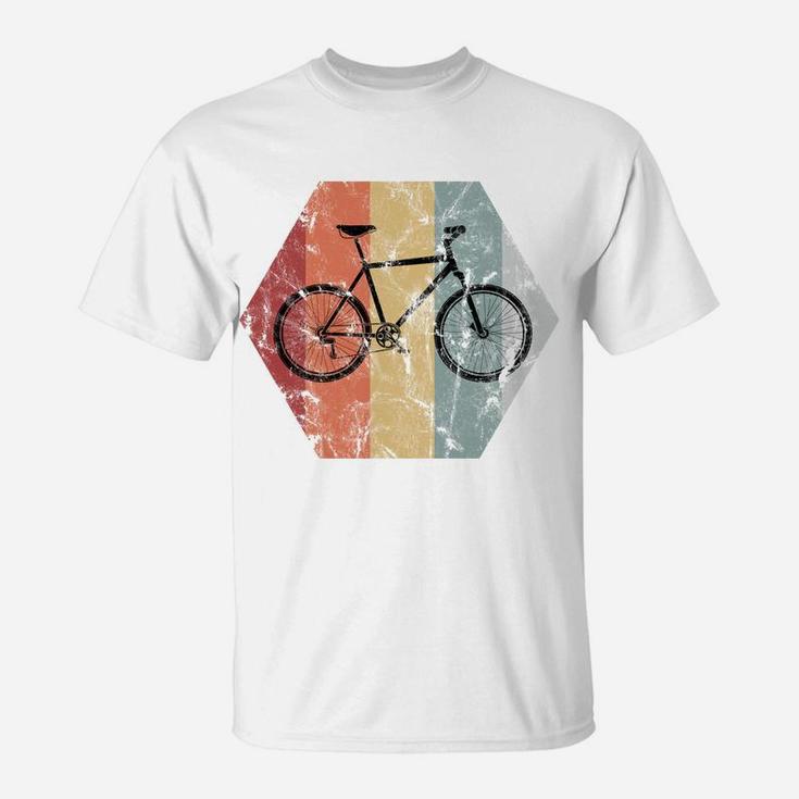 Mountain Bike Bicycle - Retro Vintage Men Ladies Sweatshirt T-Shirt