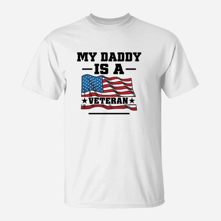 My Daddy Is A Veteran T-Shirt