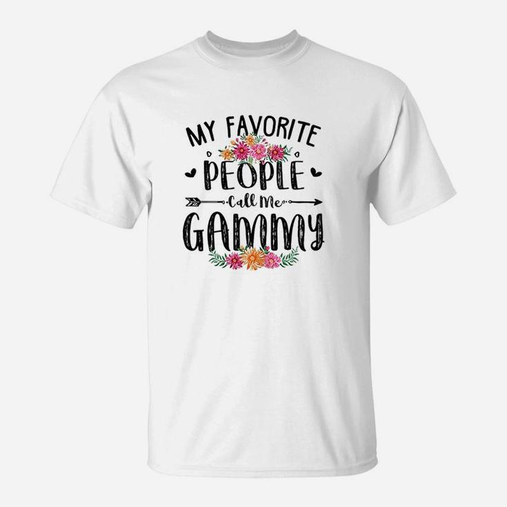 My Favorite People Call Me Gammy T-Shirt