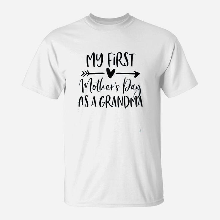 My First Mothers Day As A Grandma T-Shirt