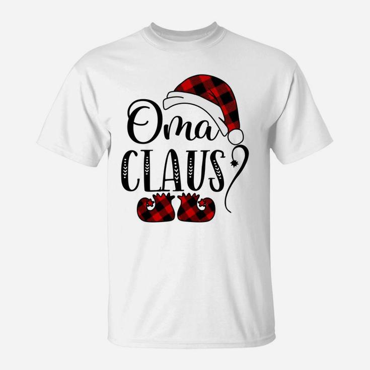 Oma Claus Christmas - Grandma Gift T-Shirt