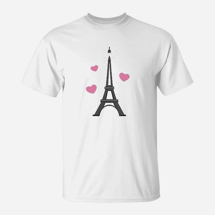 Paris Lover Eiffel Tower Youth T-Shirt
