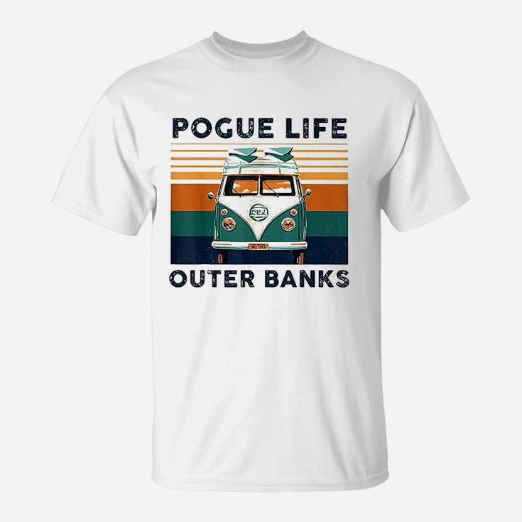 Pogue Life Outer Banks Retro Vintage T-Shirt