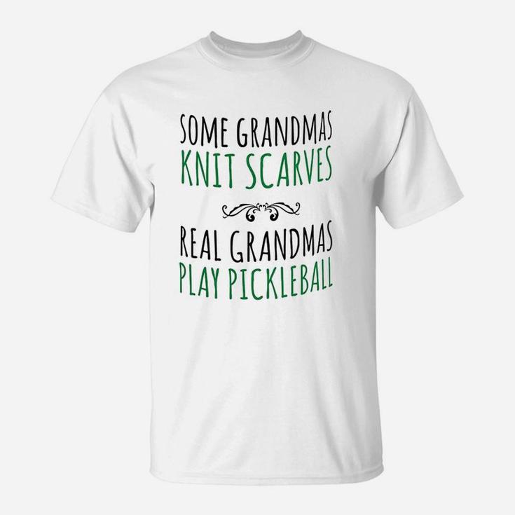 Real Grandmas Play Pickleball S Unique T-Shirt