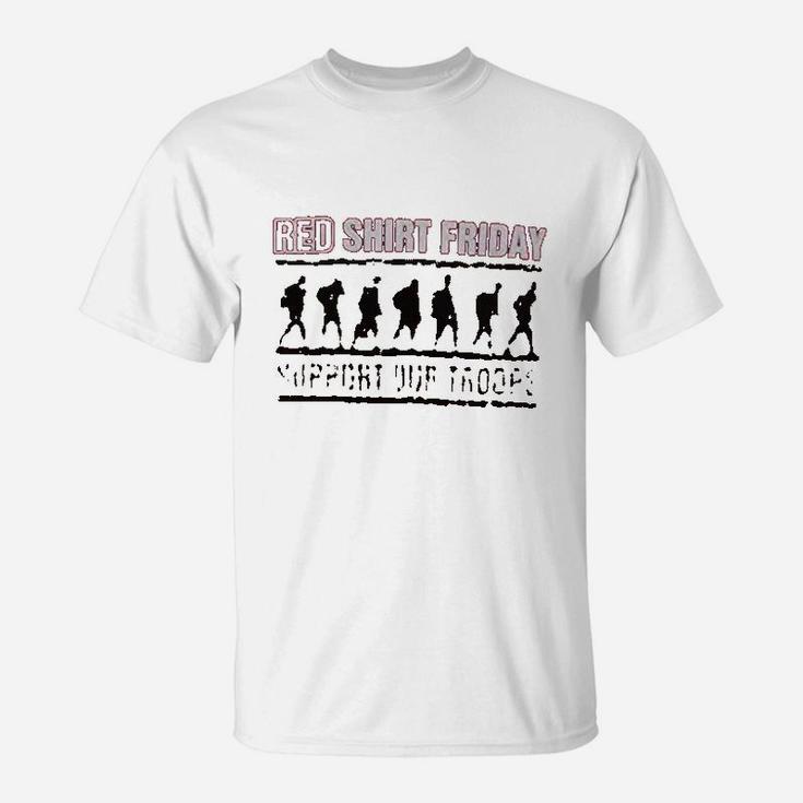 Red Friday Support Our T-Shirt