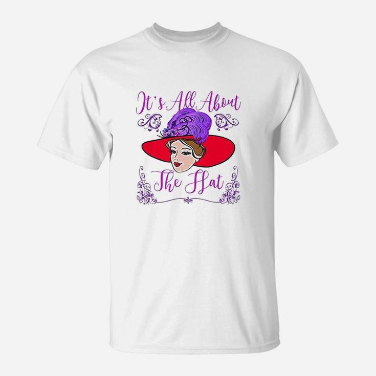 Red Hat Its All About The Hat Vintage Style T-Shirt