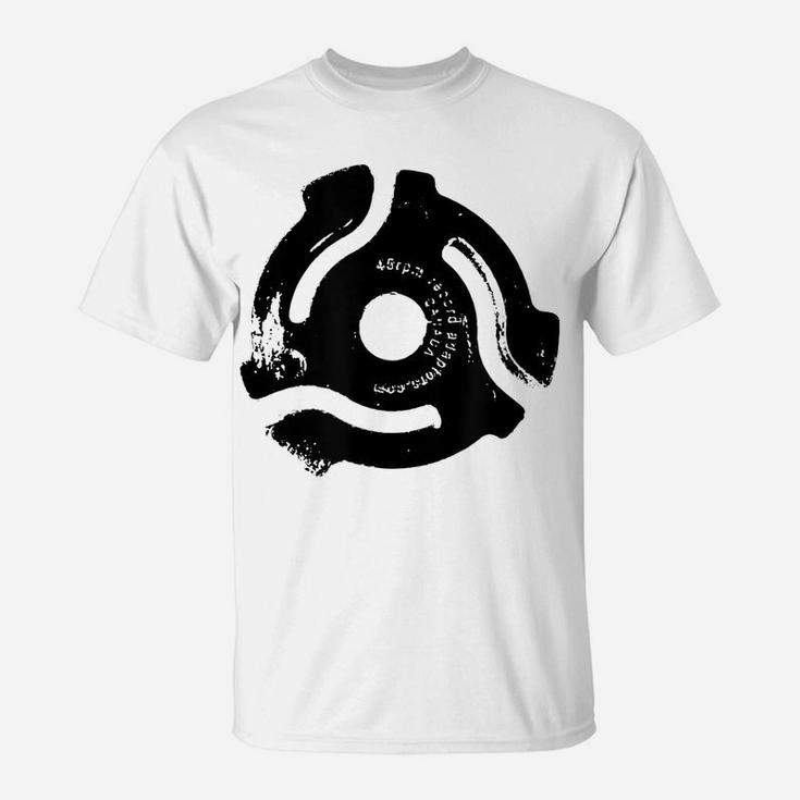 Retro 45 Rpm Record Spacer T-Shirt