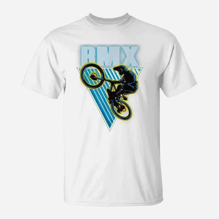 Retro Clothes For Young Mens And Girls Bmx T-Shirt