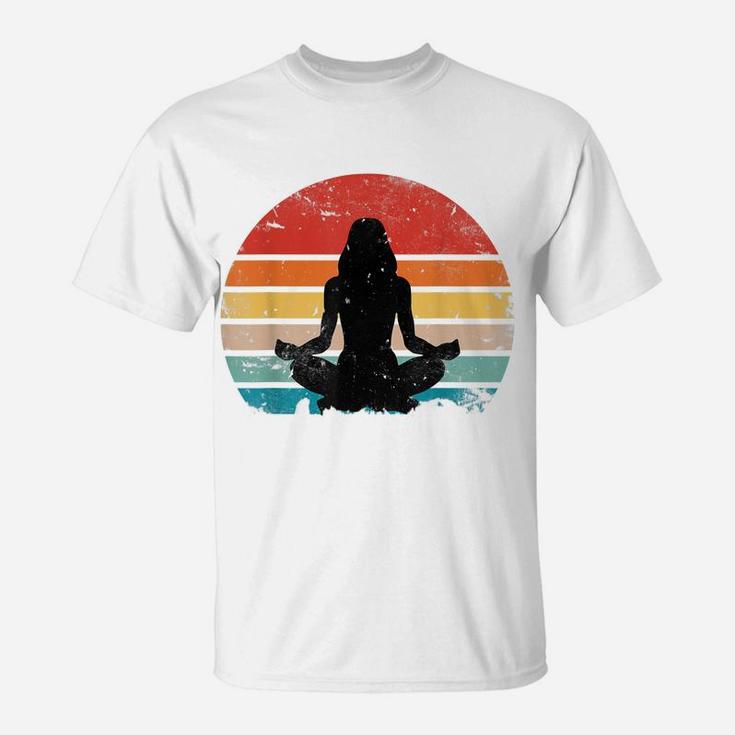 Retro Meditation Vintage Seventies Buddah Zen Chakra Gift T-Shirt
