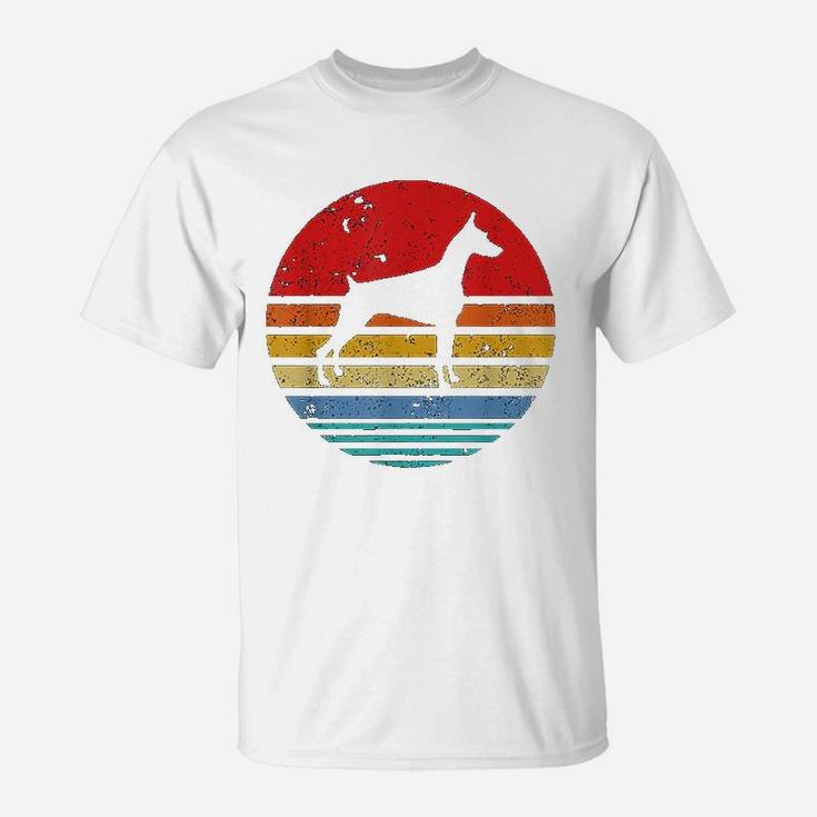 Retro Sunsetbdog Lover T-Shirt